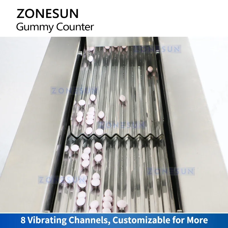 Zonesun Candy Counter Machine  - đánh giá và giá Gummy Candy