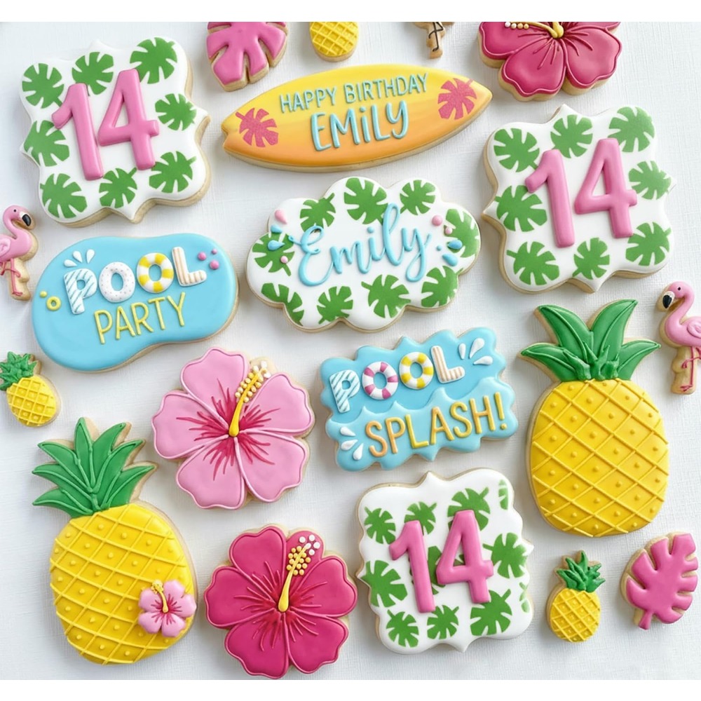 12-Pack Cookie Stencils Set Fl - đánh giá và giá Cookies Pack