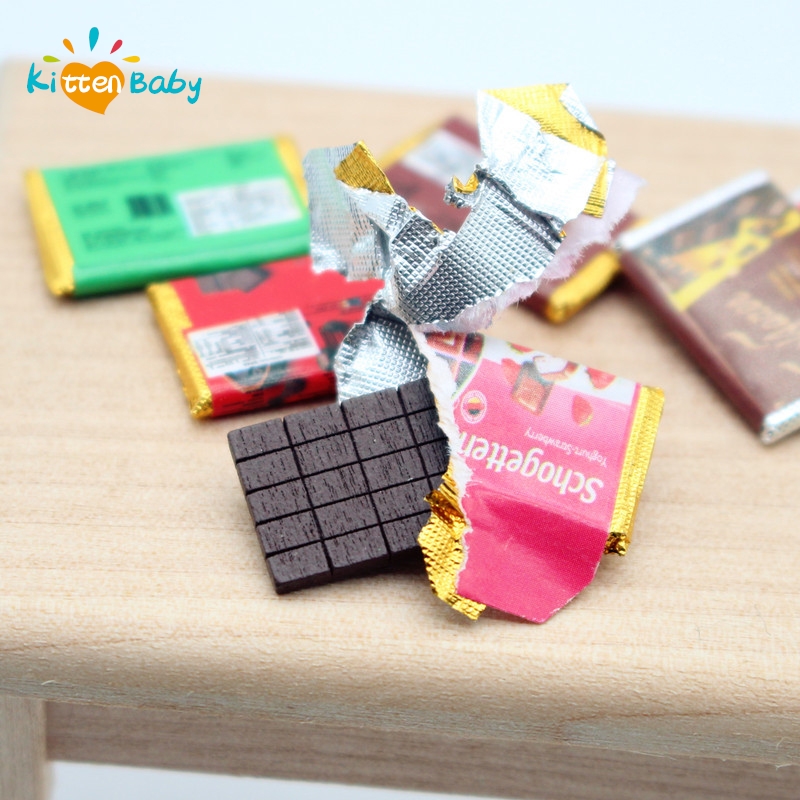 1/12 Miniature Dollhouse Mini  - đánh giá và giá Chocolate Snack