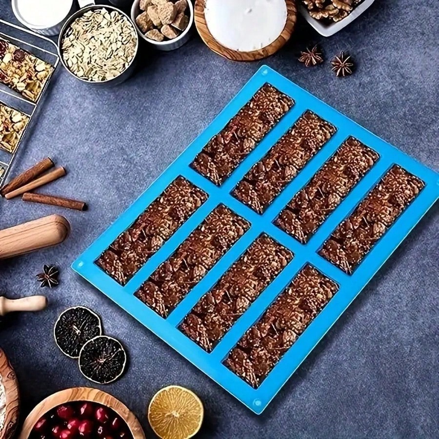 1pc Silicone Granola Bar Mold, - đánh giá và giá Protein Bar