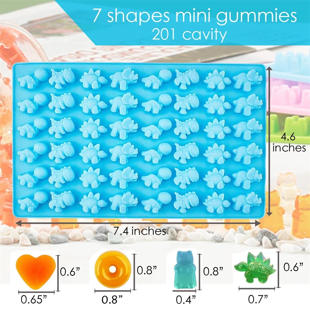 Gummy Bear Molds Silicone Mini - đánh giá và giá Gummy Candy