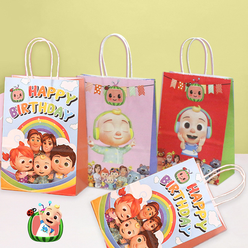 Cocomelons Party Gift Bag Set  - đánh giá và giá Cookies Pack