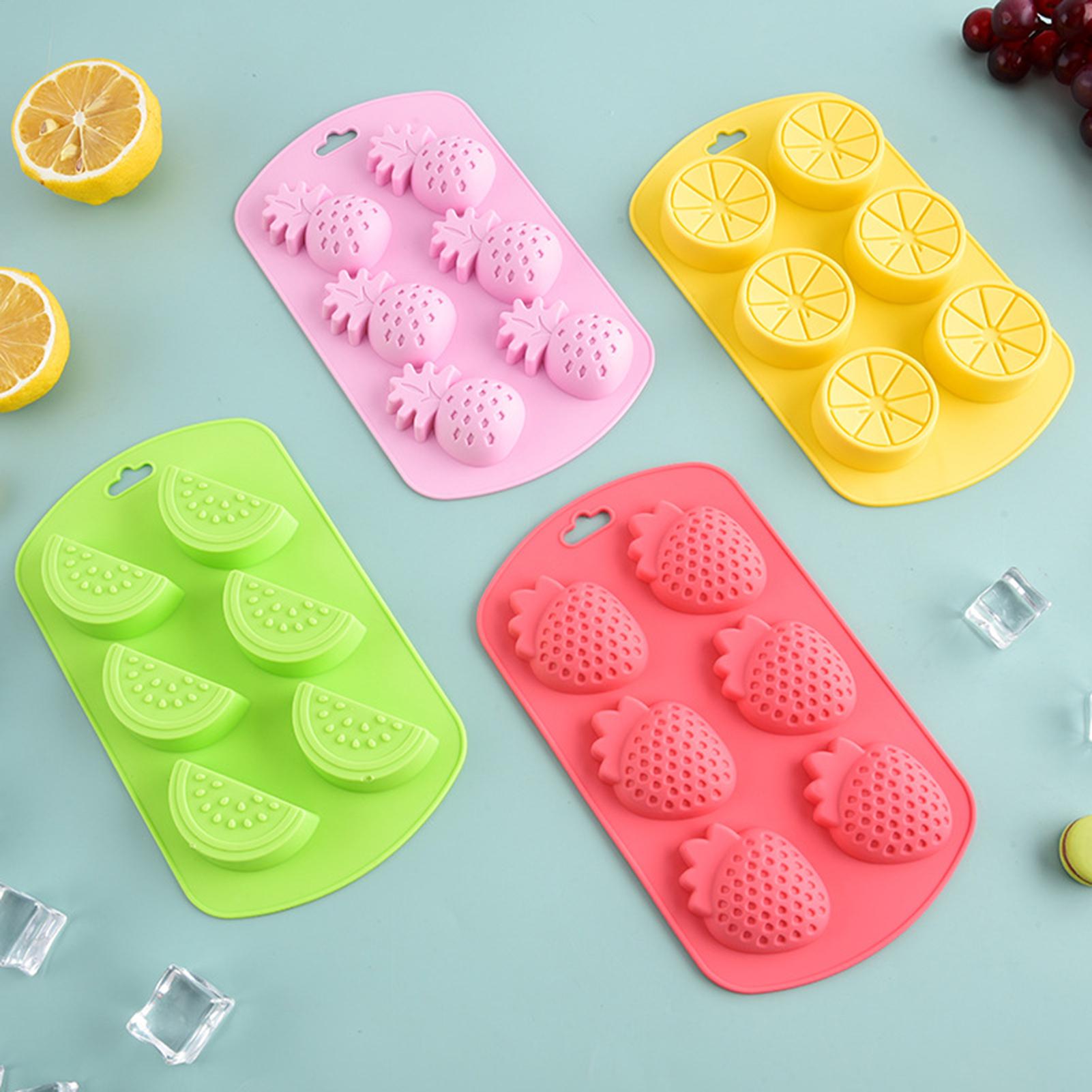 6 Cavity Fruit Shaped Silicone - đánh giá và giá Gummy Candy