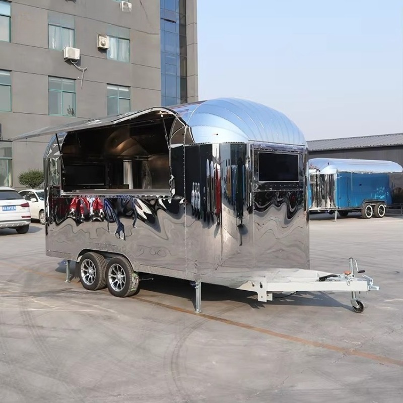 Food Truck Trailer Mobile Ice  - đánh giá và giá Popcorn