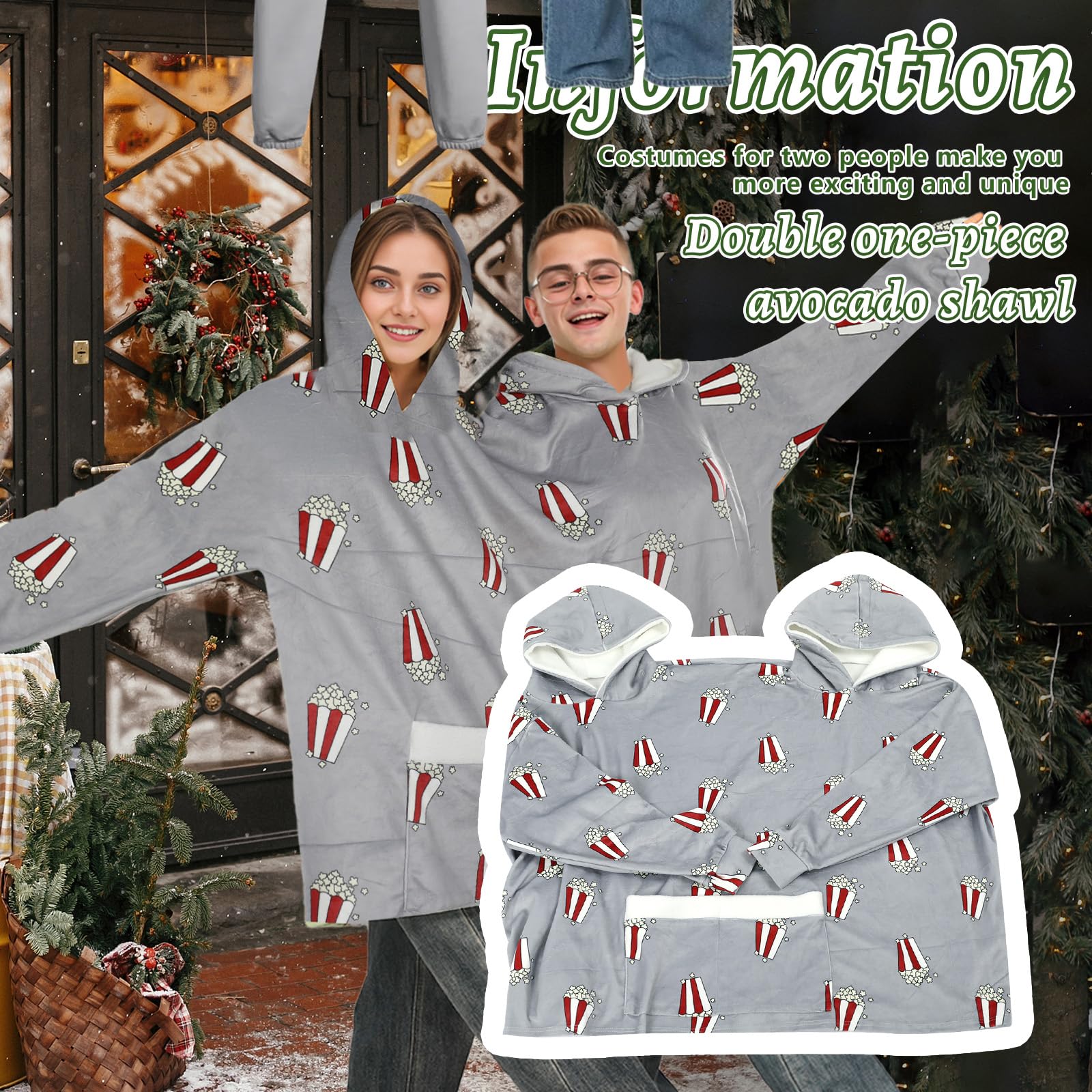 Popcorn Print Matching Couples - đánh giá và giá Popcorn